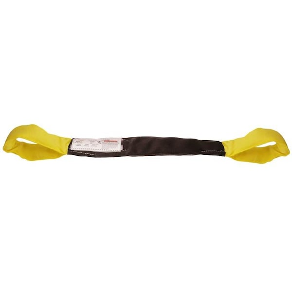 Polyester Round Eye & Eye Lifting Sling - 8' (Yellow)